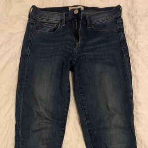 Gap jeans - 27 regular, dark wash